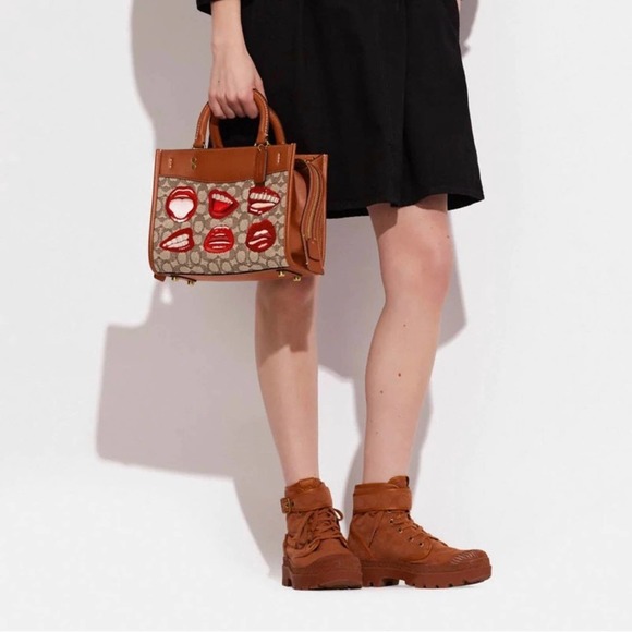 NWT AUTHENTIC Coach X Tom Wesselmann Rogue 25 In Signature Textile Jacquard - Picture 10 of 10